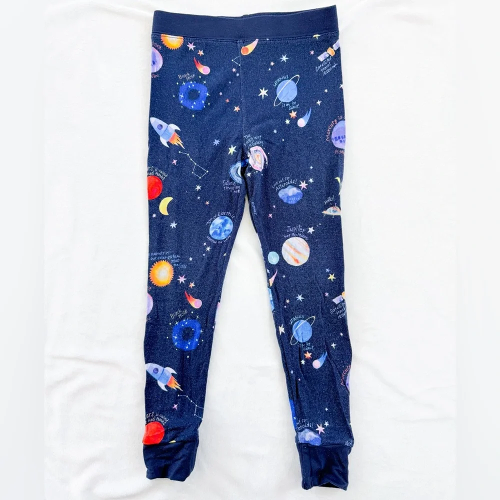 Little Sleepies Through My Telescope Long Sleeve Two Piece Pajama Set 2T